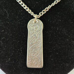 Norse World Tree Pewter pendant and necklace